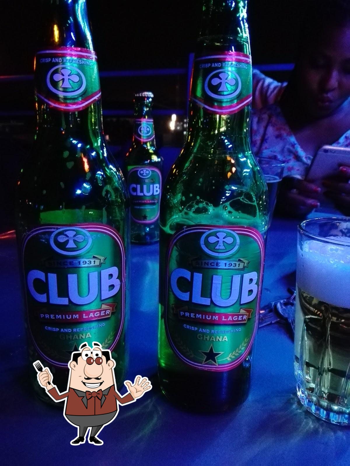 Cold drinks at Crest Restaurant