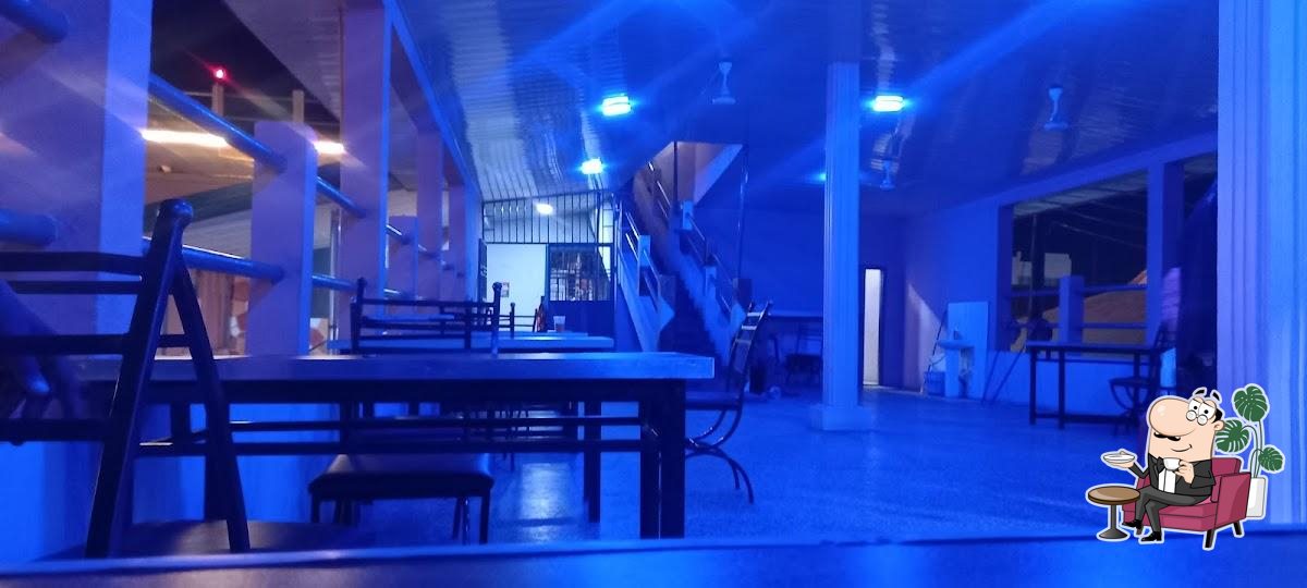 Crest Restaurant lounge prepared for an evening gathering